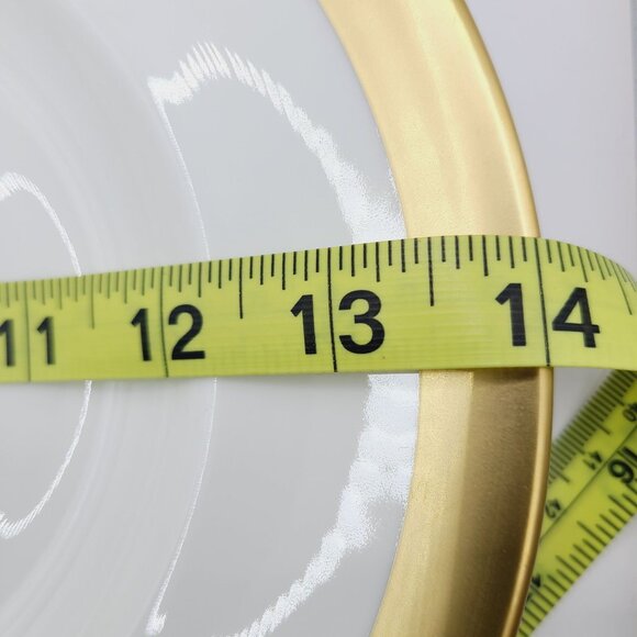 Wedgwood Satine Gold Oval Dish Platter Tray 14 Inch NWT - Picture 9 of 9